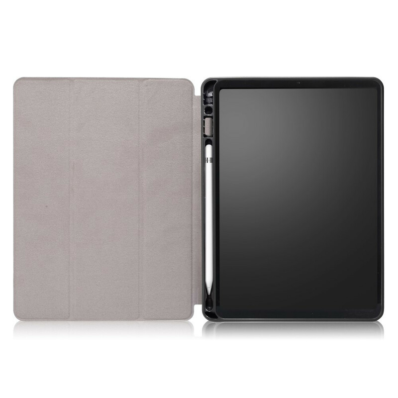 Smart Case iPad 10.2" (2019) Simili Cuir avec Porte-Crayon Smart Case iPad 10.2" (2019) Simili Cuir avec Porte-Crayon