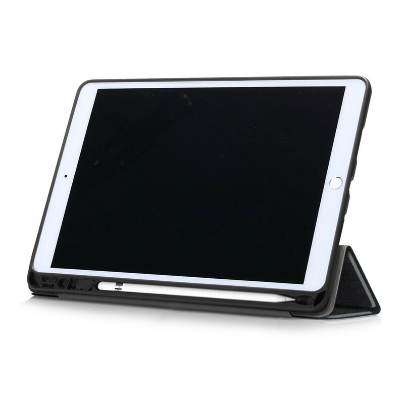 Smart Case iPad 10.2" (2019) Simili Cuir avec Porte-Crayon Smart Case iPad 10.2" (2019) Simili Cuir avec Porte-Crayon
