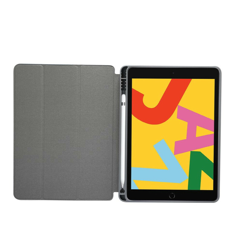 Smart Case iPad 10.2" (2019) Simili Cuir Marbre