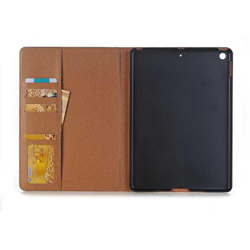 Étui iPad 10.2" (2019) Effet Cuir Rétro avec Rivets Étui iPad 10.2" (2019) Effet Cuir Rétro avec Rivets