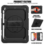 Coque iPad 10.2" (2019) Ultra Résistante avec Sangle et Bandoulière Coque iPad 10.2" (2019) Ultra Résistante avec Sangle et Bandoulière