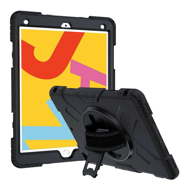 Coque iPad 10.2" (2019) Super Résistante Sangle et Bandoulière Coque iPad 10.2" (2019) Super Résistante Sangle et Bandoulière