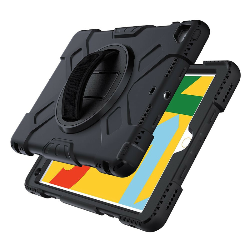 Coque iPad 10.2" (2019) Super Résistante Sangle et Bandoulière Coque iPad 10.2" (2019) Super Résistante Sangle et Bandoulière