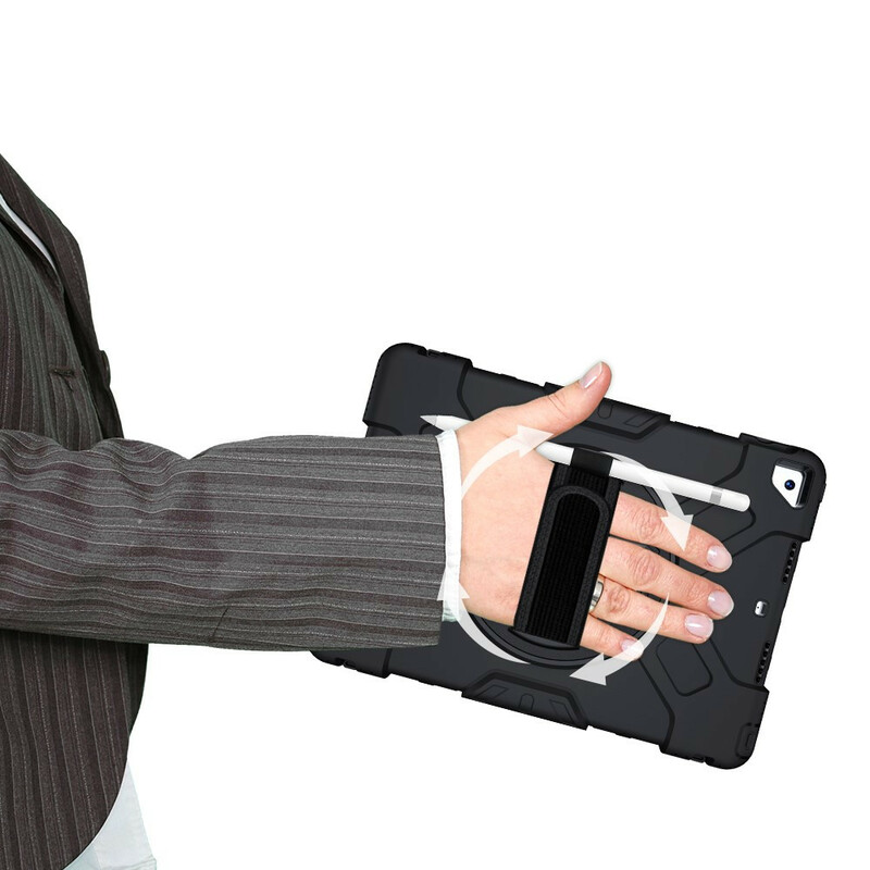 Coque iPad 10.2" (2019) Super Résistante Sangle et Bandoulière Coque iPad 10.2" (2019) Super Résistante Sangle et Bandoulière
