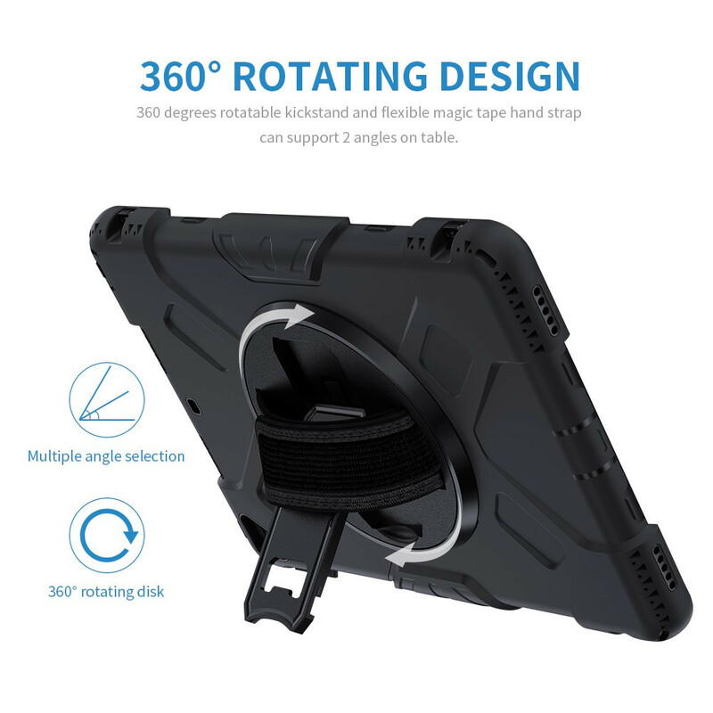 Coque iPad 10.2" (2019) Super Résistante Sangle et Bandoulière Coque iPad 10.2" (2019) Super Résistante Sangle et Bandoulière
