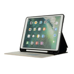 Étui iPad 10.2" (2019) Effet Cuir Luxe