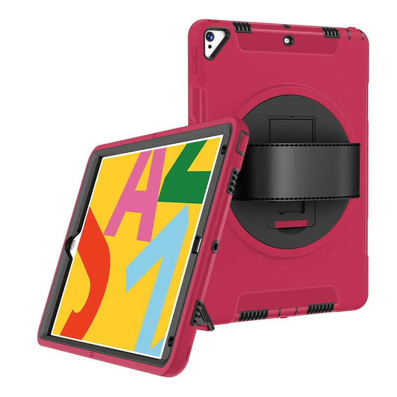 Coque iPad 10.2" (2019) Ultra Résistante avec Sangle et Support Coque iPad 10.2" (2019) Ultra Résistante avec Sangle et Support