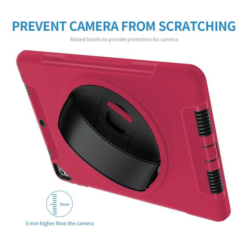 Coque iPad 10.2" (2019) Ultra Résistante avec Sangle et Support Coque iPad 10.2" (2019) Ultra Résistante avec Sangle et Support