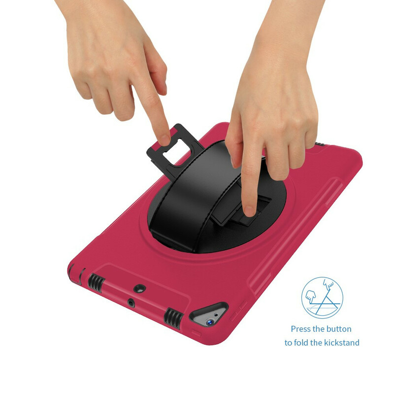 Coque iPad 10.2" (2019) Ultra Résistante avec Sangle et Support Coque iPad 10.2" (2019) Ultra Résistante avec Sangle et Support
