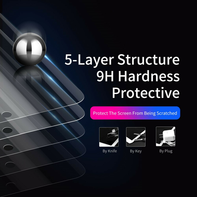 Protection en verre trempé (0.3mm) pour l’écran du iPad 10.2" (2019) Protection en verre trempé (0.3mm) pour l’écran du iPad 10.2" (2019)