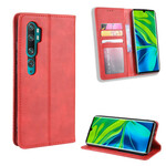 Flip Cover Xiaomi Mi Note 10 Effet Cuir Vintage Stylisé Flip Cover Xiaomi Mi Note 10 Effet Cuir Vintage Stylisé