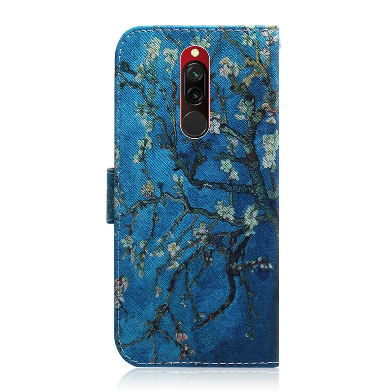 Housse Xiaomi Redmi 8 Branche d'Arbre Fleuri