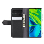 Housse Xiaomi Mi Note 10 Cuir Fendu Housse Xiaomi Mi Note 10 Cuir Fendu