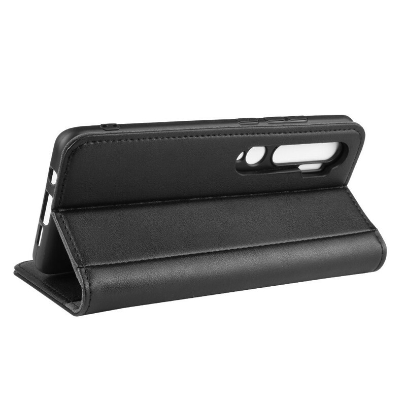 Housse Xiaomi Mi Note 10 Cuir Fendu Housse Xiaomi Mi Note 10 Cuir Fendu