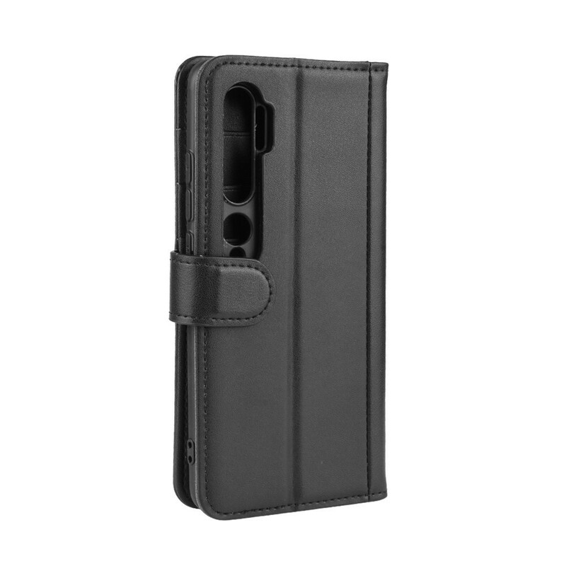 Housse Xiaomi Mi Note 10 Cuir Fendu Housse Xiaomi Mi Note 10 Cuir Fendu