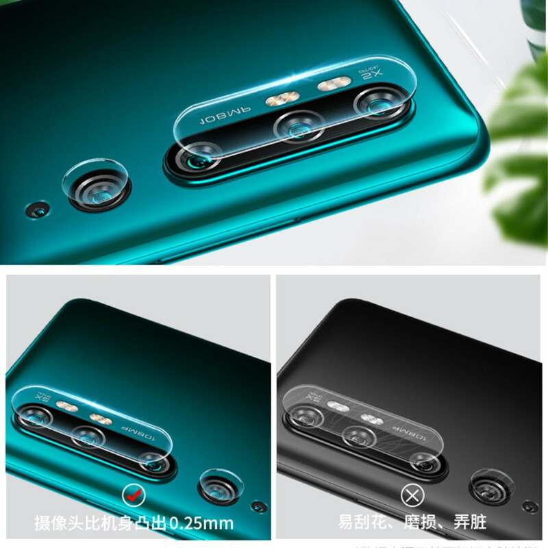Protection en Verre Trempé pour Lentille du Xiaomi Mi Note 10 Protection en Verre Trempé pour Lentille du Xiaomi Mi Note 10