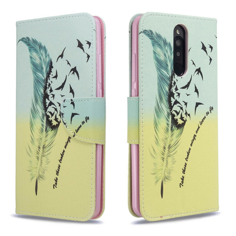 Housse Xiaomi Redmi 8 Learn To Fly Housse Xiaomi Redmi 8 Learn To Fly