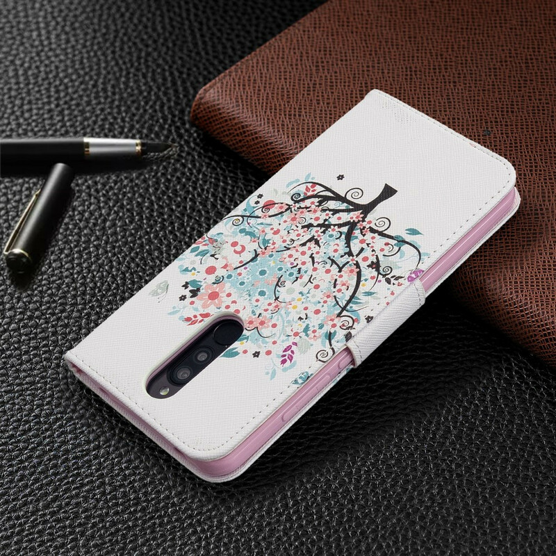 Housse Xiaomi Redmi 8 Flowered Tree