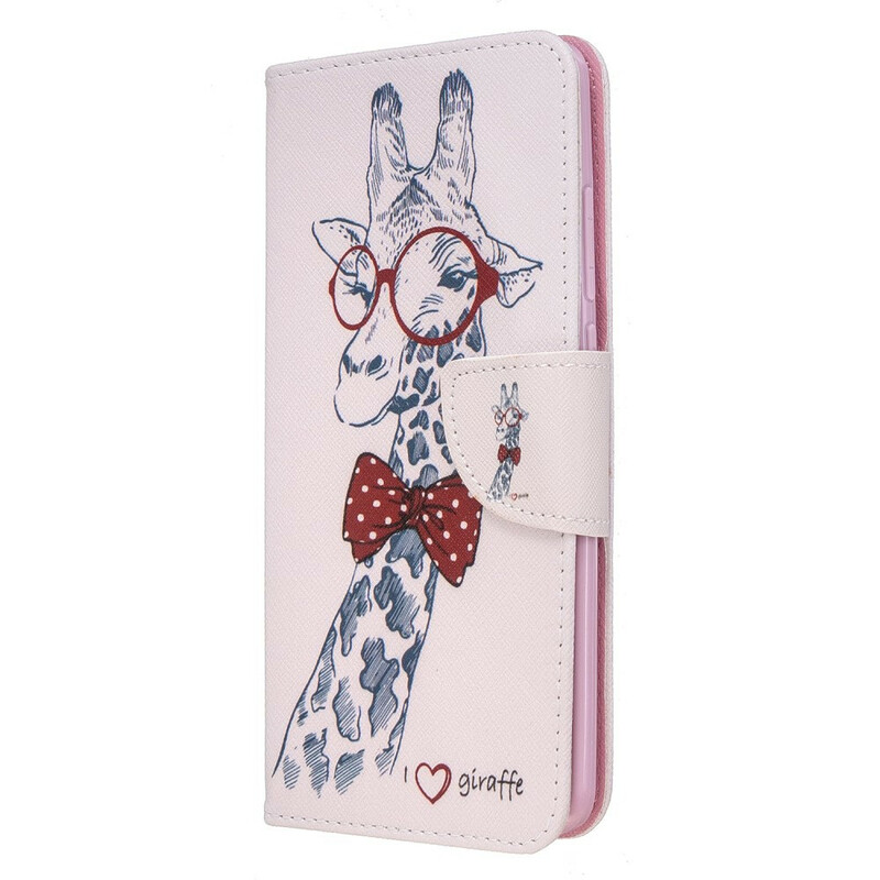 Housse Xiaomi Redmi 8 Girafe Intello Housse Xiaomi Redmi 8 Girafe Intello