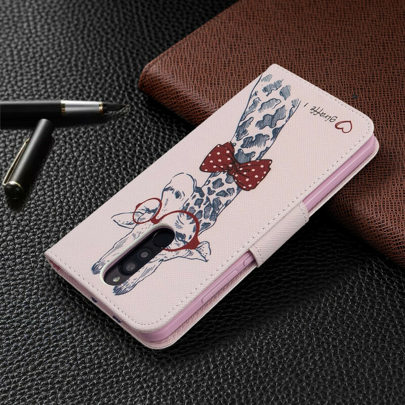 Housse Xiaomi Redmi 8 Girafe Intello Housse Xiaomi Redmi 8 Girafe Intello