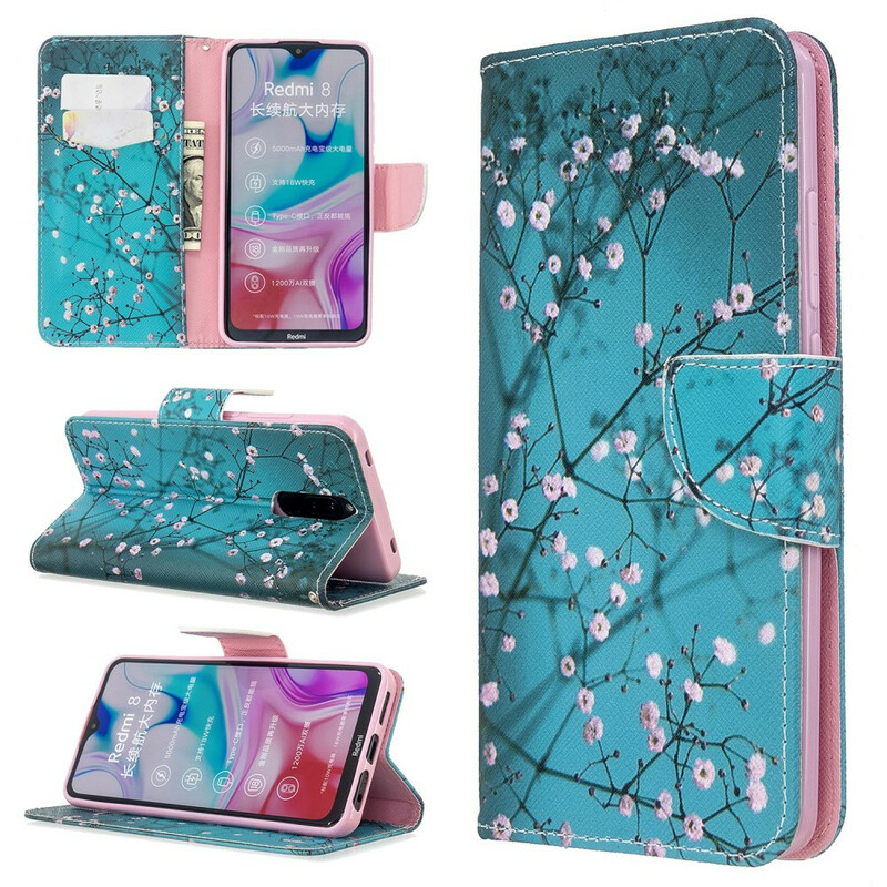 Housse Xiaomi Redmi 8 Arbre en Fleurs