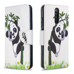 Housse Xiaomi Redmi 8 Panda sur le Bambou Housse Xiaomi Redmi 8 Panda sur le Bambou