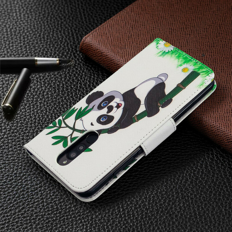 Housse Xiaomi Redmi 8 Panda sur le Bambou Housse Xiaomi Redmi 8 Panda sur le Bambou