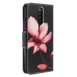 Housse Xiaomi Redmi 8 Fleur Rose