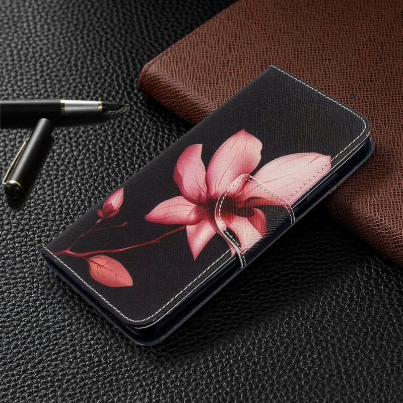 Housse Xiaomi Redmi 8 Fleur Rose