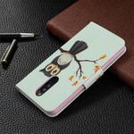 Housse Xaomi Redmi 8 Hibou Perché sur la Branche Housse Xaomi Redmi 8 Hibou Perché sur la Branche