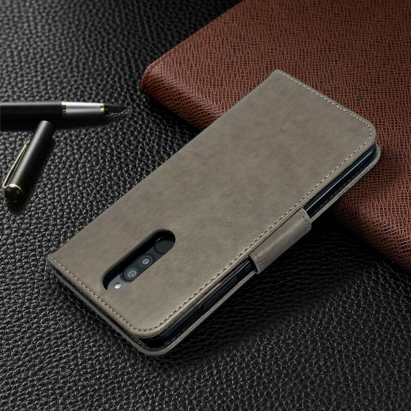 Housse Xiaomi Redmi 8 Papillons Imprimés à Lanière Housse Xiaomi Redmi 8 Papillons Imprimés à Lanière