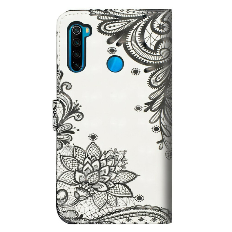 Housse Xioami Redmi Note 8T Chic Dentelle