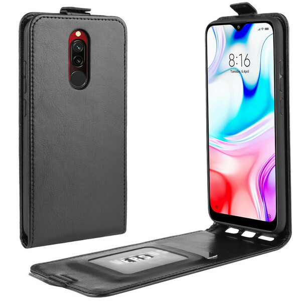 Housse Xiaomi Redmi 8 Rabattable Effet Cuir