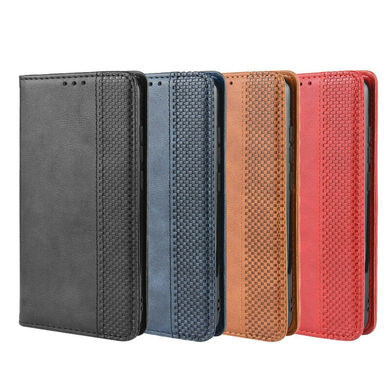 Flip Cover Xiaomi Redmi Note 8T Effet Cuir Vintage Stylisé Flip Cover Xiaomi Redmi Note 8T Effet Cuir Vintage Stylisé