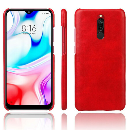 Coque Xiaomi Redmi 8 Effet Cuir KSQ