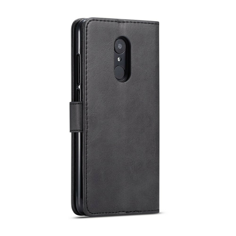 Housse Xiaomi Redmi 8 LC.IMEEKE Effet Cuir