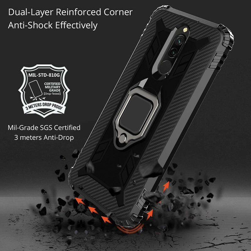 Coque Xiaomi Redmi 8 Anneau Premium Coque Xiaomi Redmi 8 Anneau Premium