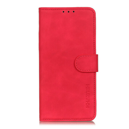 Housse Oppo A9 2020 Matte Effet Cuir Vintage KHAZNEH