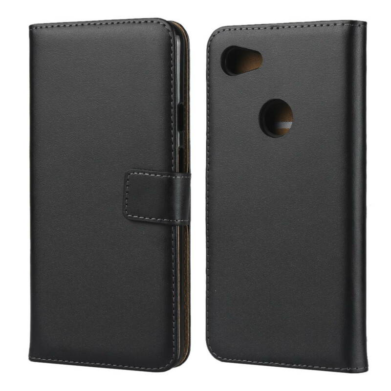 Housse Google Pixel 3A XL Invitation Véritable Cuir Housse Google Pixel 3A XL Invitation Véritable Cuir