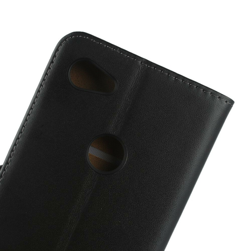 Housse Google Pixel 3A XL Invitation Véritable Cuir Housse Google Pixel 3A XL Invitation Véritable Cuir