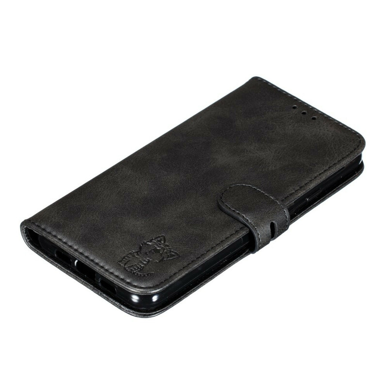Housse Google Pixel 3A XL Simili Cuir Chaton Housse Google Pixel 3A XL Simili Cuir Chaton