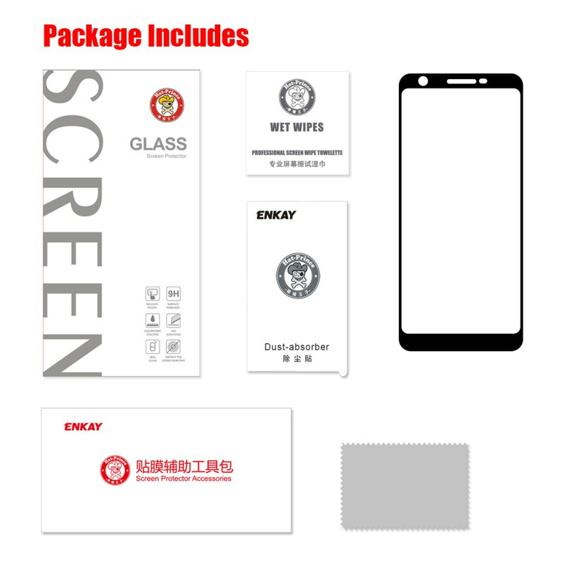 Protection en verre trempé pour écran Google Pixel 3A XL HAT PRINCE Protection en verre trempé pour écran Google Pixel 3A XL HAT PRINCE