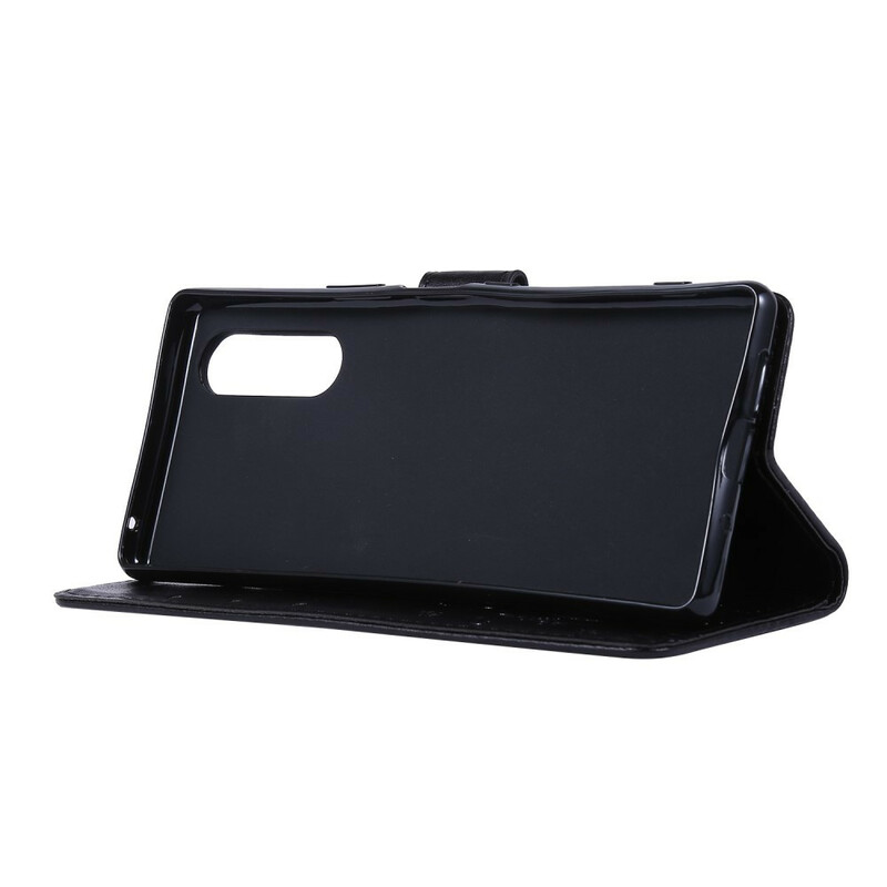 Housse Sony Xperia 5 Papillons et Fleurs Housse Sony Xperia 5 Papillons et Fleurs