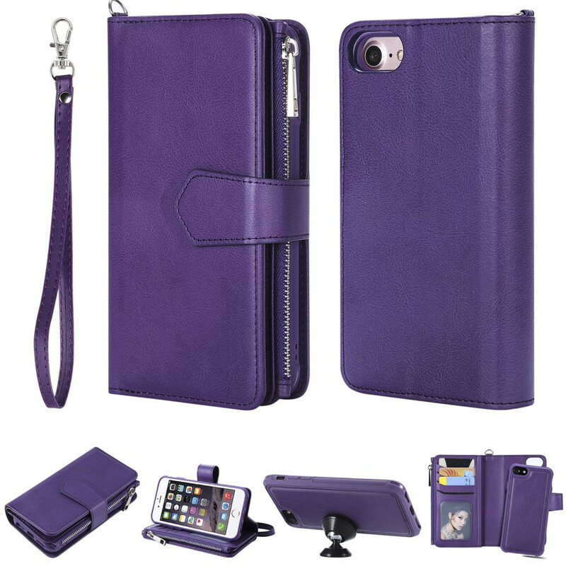 Housse iPhone 8 / 7 / 6S / 6 Coque Détachable Portefeuille