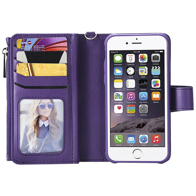Housse iPhone 8 / 7 / 6S / 6 Coque Détachable Portefeuille