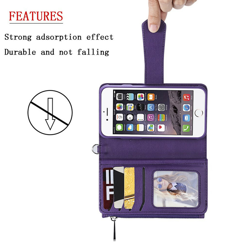 Housse iPhone 8 / 7 / 6S / 6 Coque Détachable Portefeuille