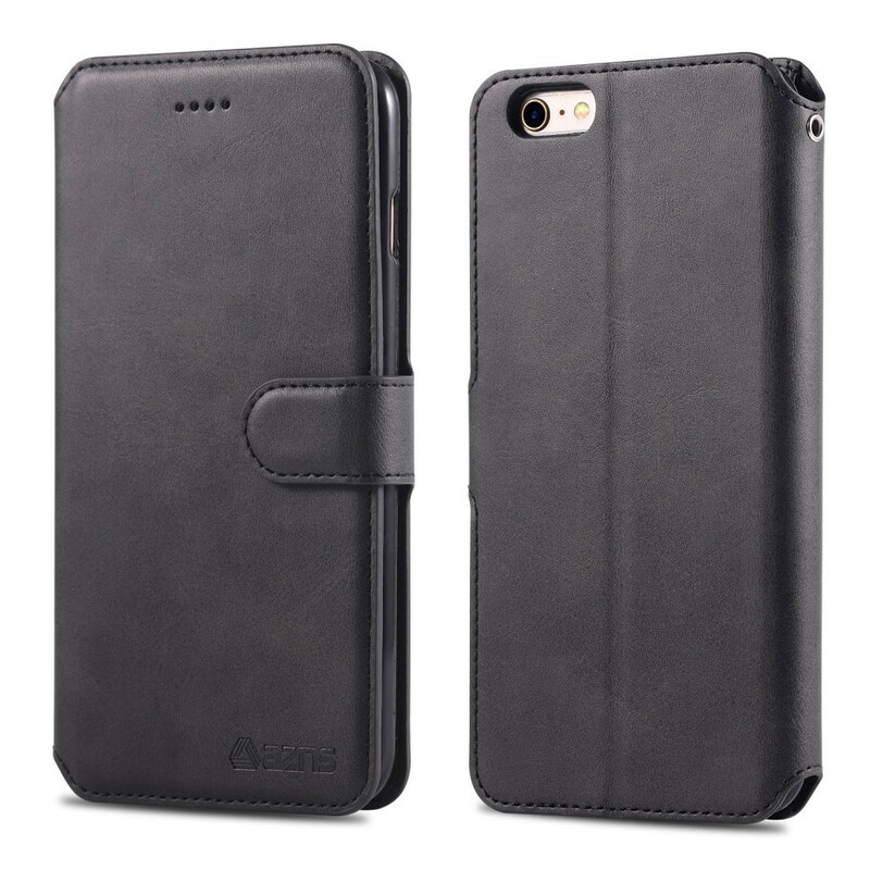 Housse iPhone 6/6S AZNS Effet Cuir