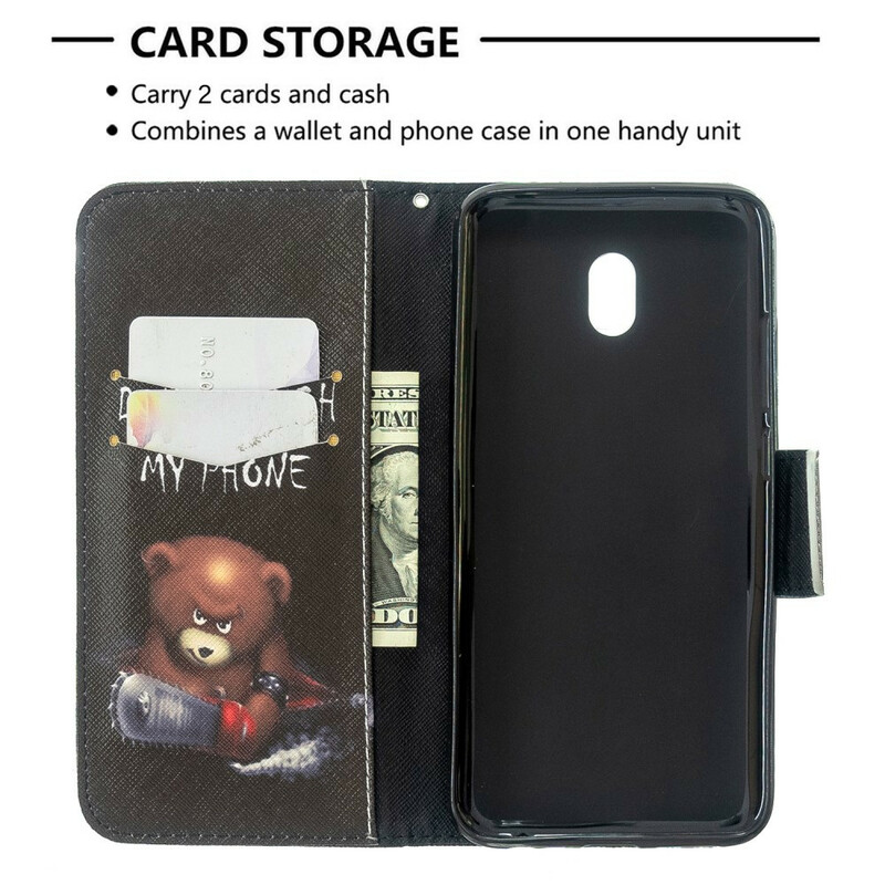 Housse Xiaomi Redmi 8A Ours Dangereux Housse Xiaomi Redmi 8A Ours Dangereux