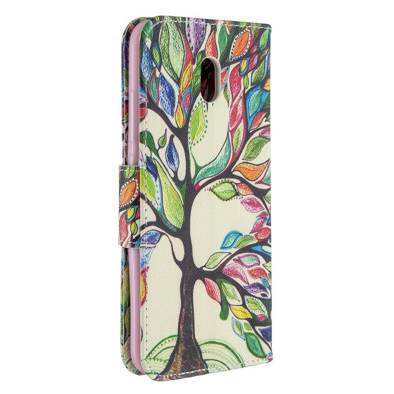 Housse Xiaomi Redmi 8A Arbre Coloré