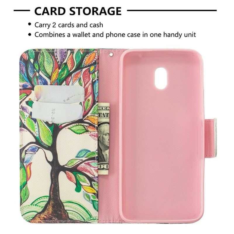 Housse Xiaomi Redmi 8A Arbre Coloré Housse Xiaomi Redmi 8A Arbre Coloré
